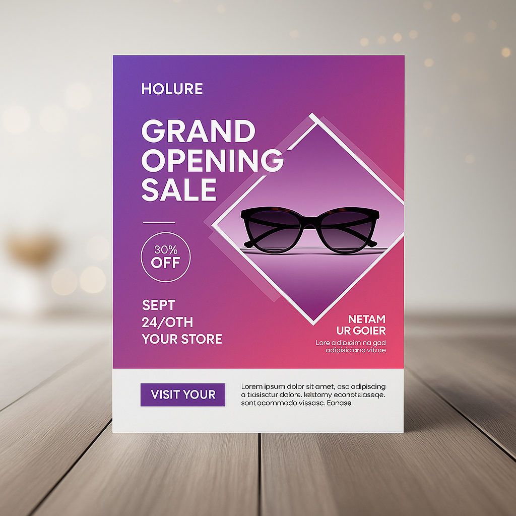 Flyer printing services