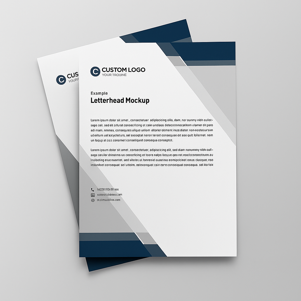 Letterhead printing services